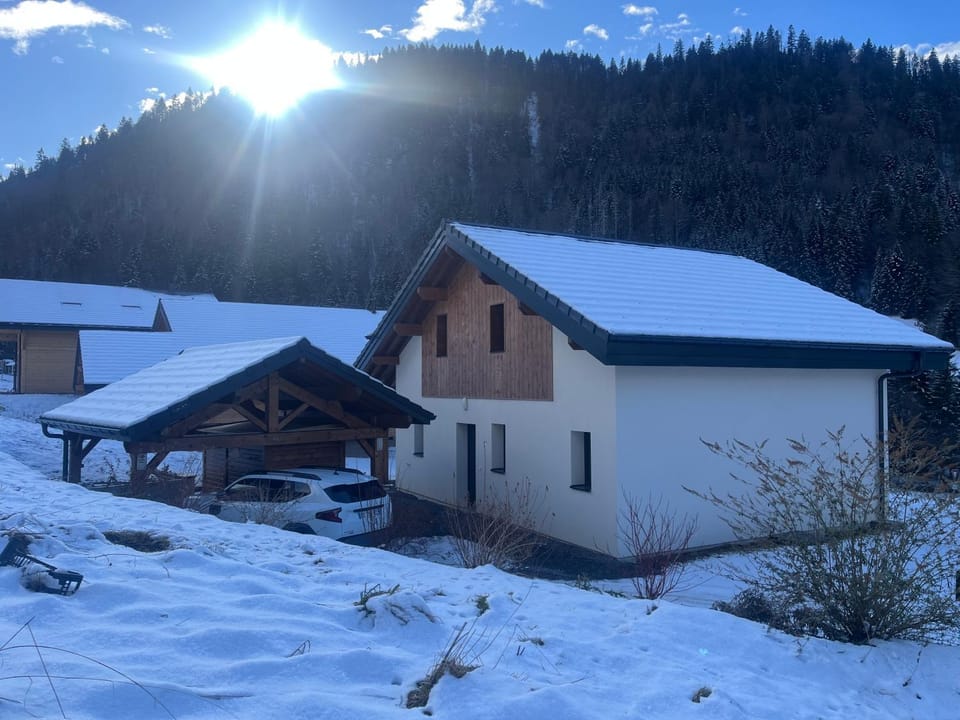 Villa en Bellevaux avec sauna et jacuzzi Villa in Haute-Savoie