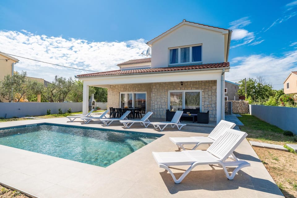 Property building, Patio, Garden, Pool view
