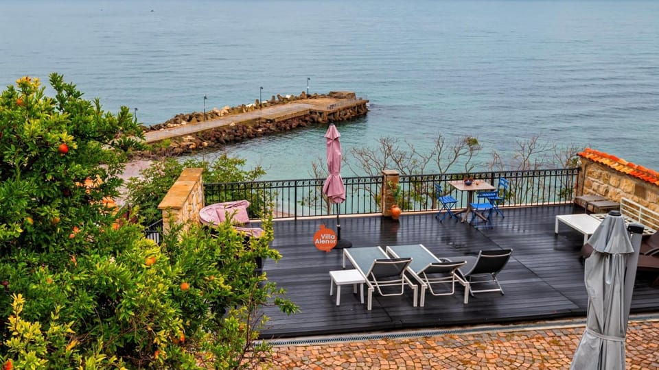 Patio, Beach, Sea view