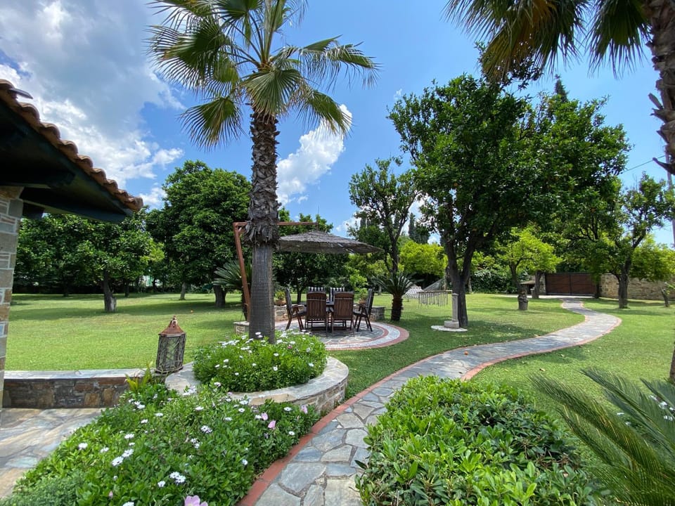 Patio, Garden view