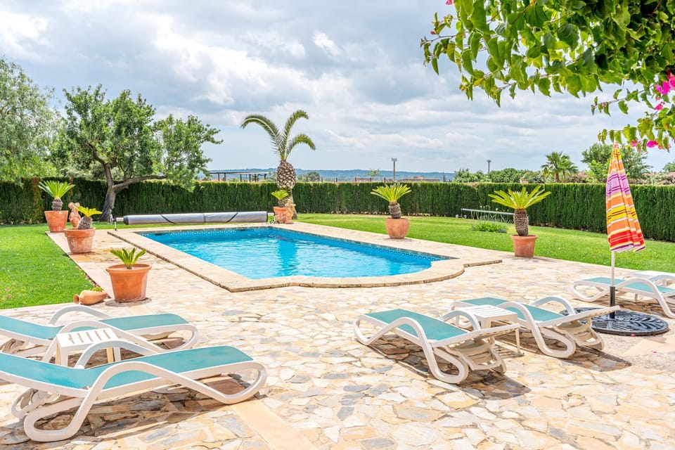 Property building, Living room, Swimming pool