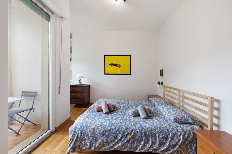 Property building, Living room, Bedroom