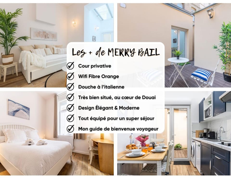 Merry Bail Centre ville Wifi Apartment in Hauts-de-France