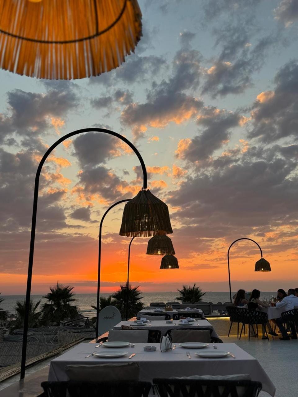 Sea view, Sunrise, Sunset