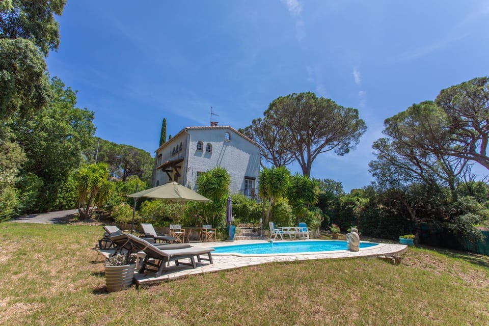 Property building, Living room, Swimming pool