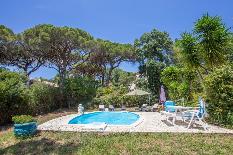 Property building, Living room, Swimming pool