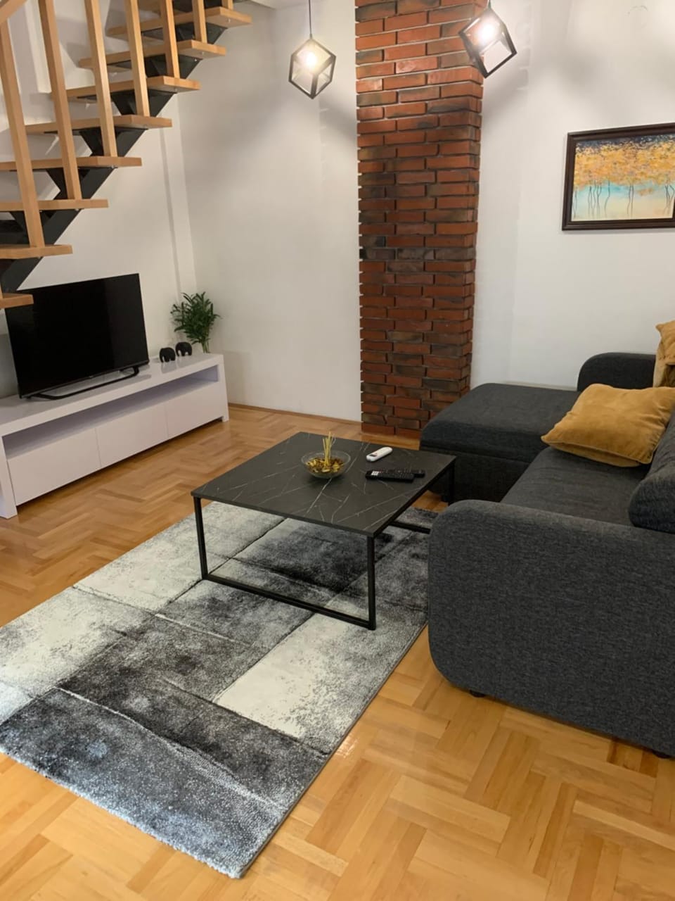 Riverside apartment with private parking Apartment in Serbia