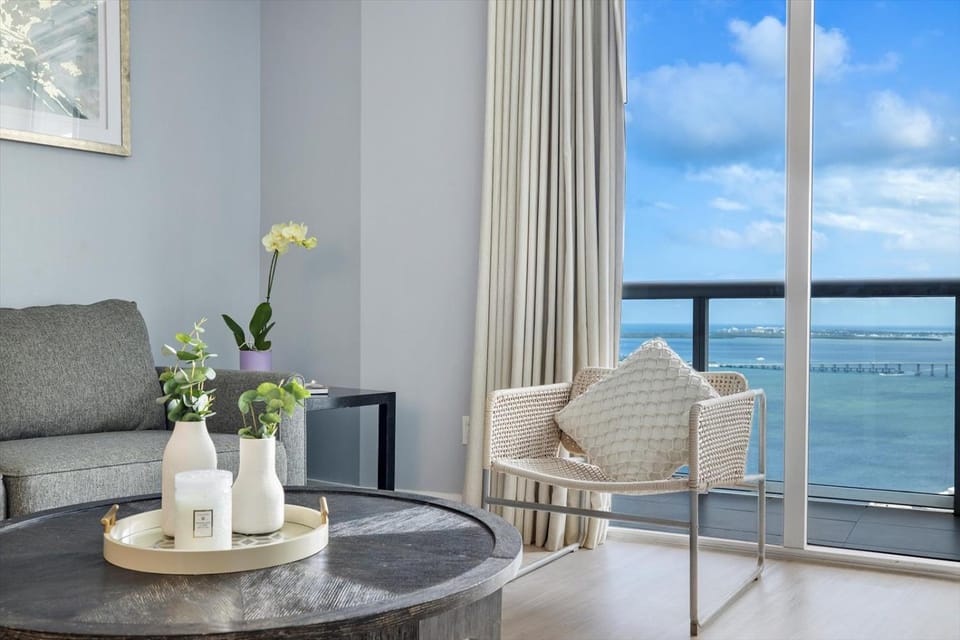 Living room, Sea view
