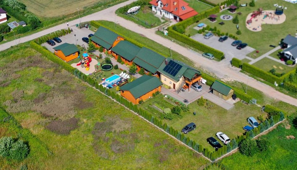 Bird's eye view, Children play ground, Garden, Garden view, Swimming pool