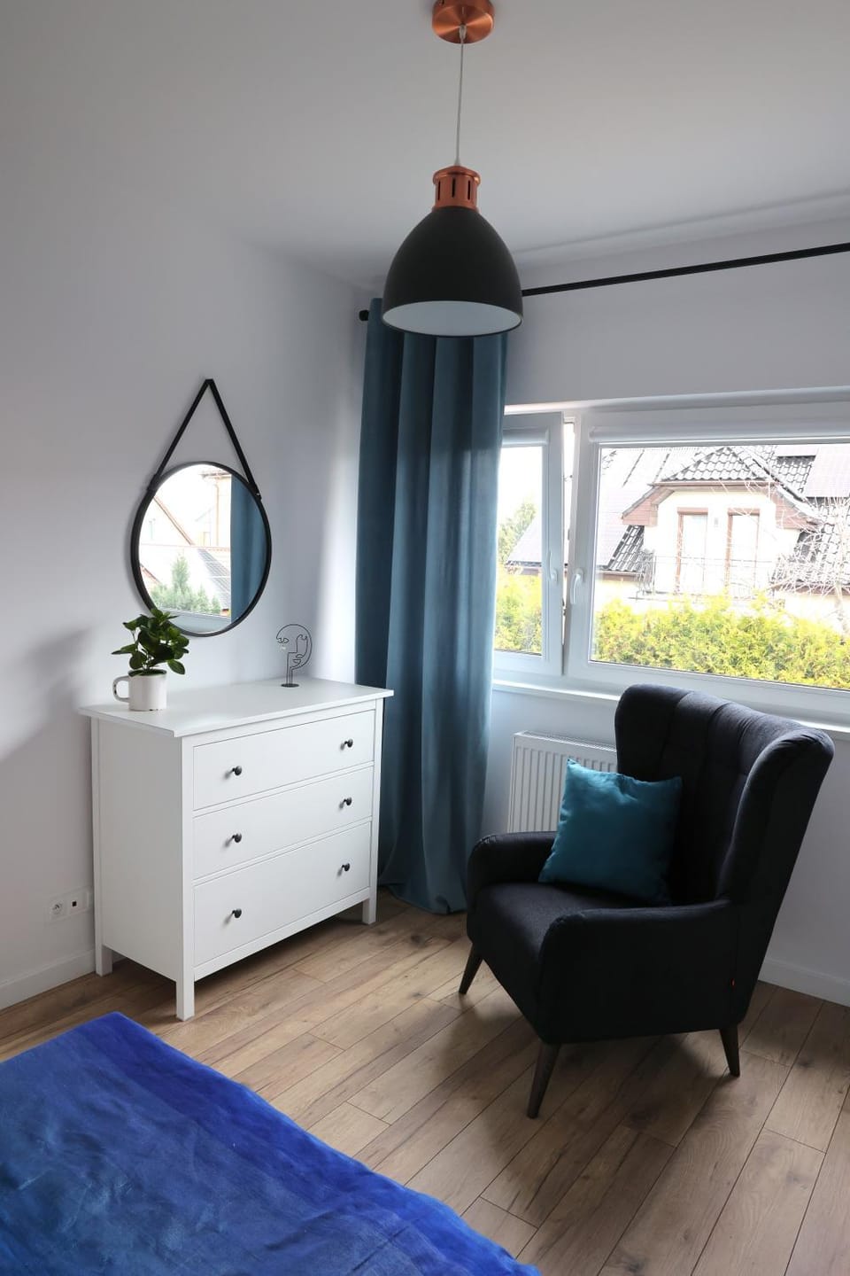 Seating area, Bedroom