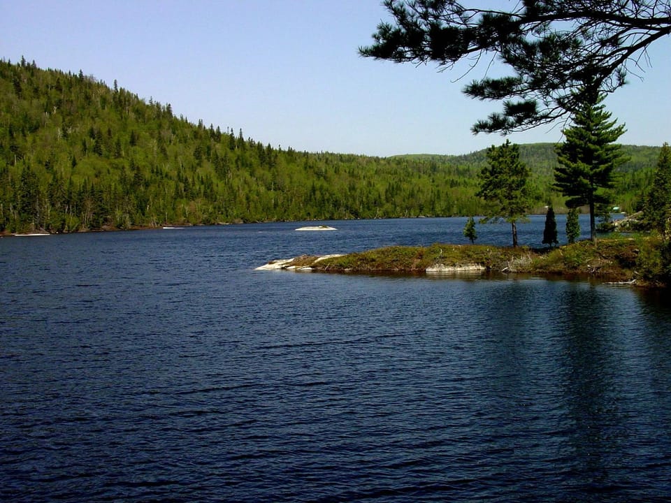 Natural landscape, Lake view