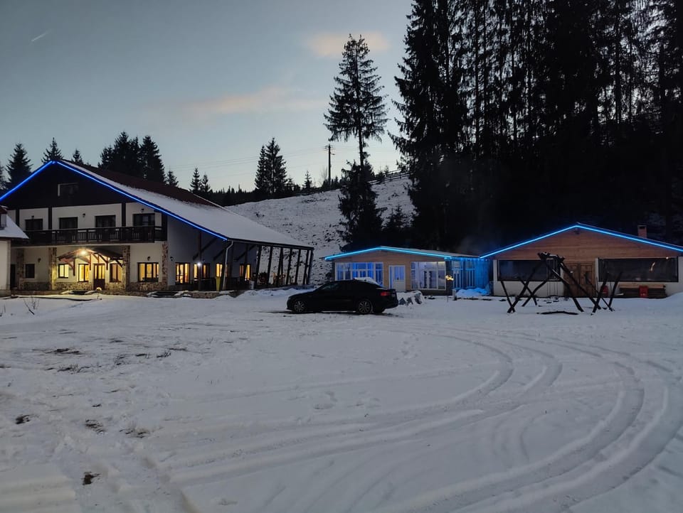 Property building, Day, Natural landscape, Winter