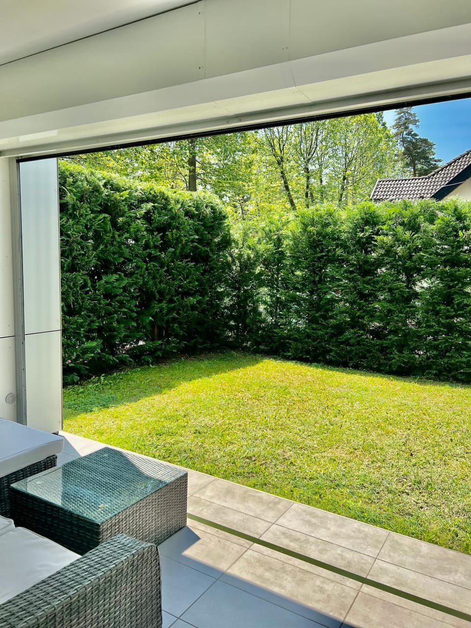 Patio, Garden, Garden view