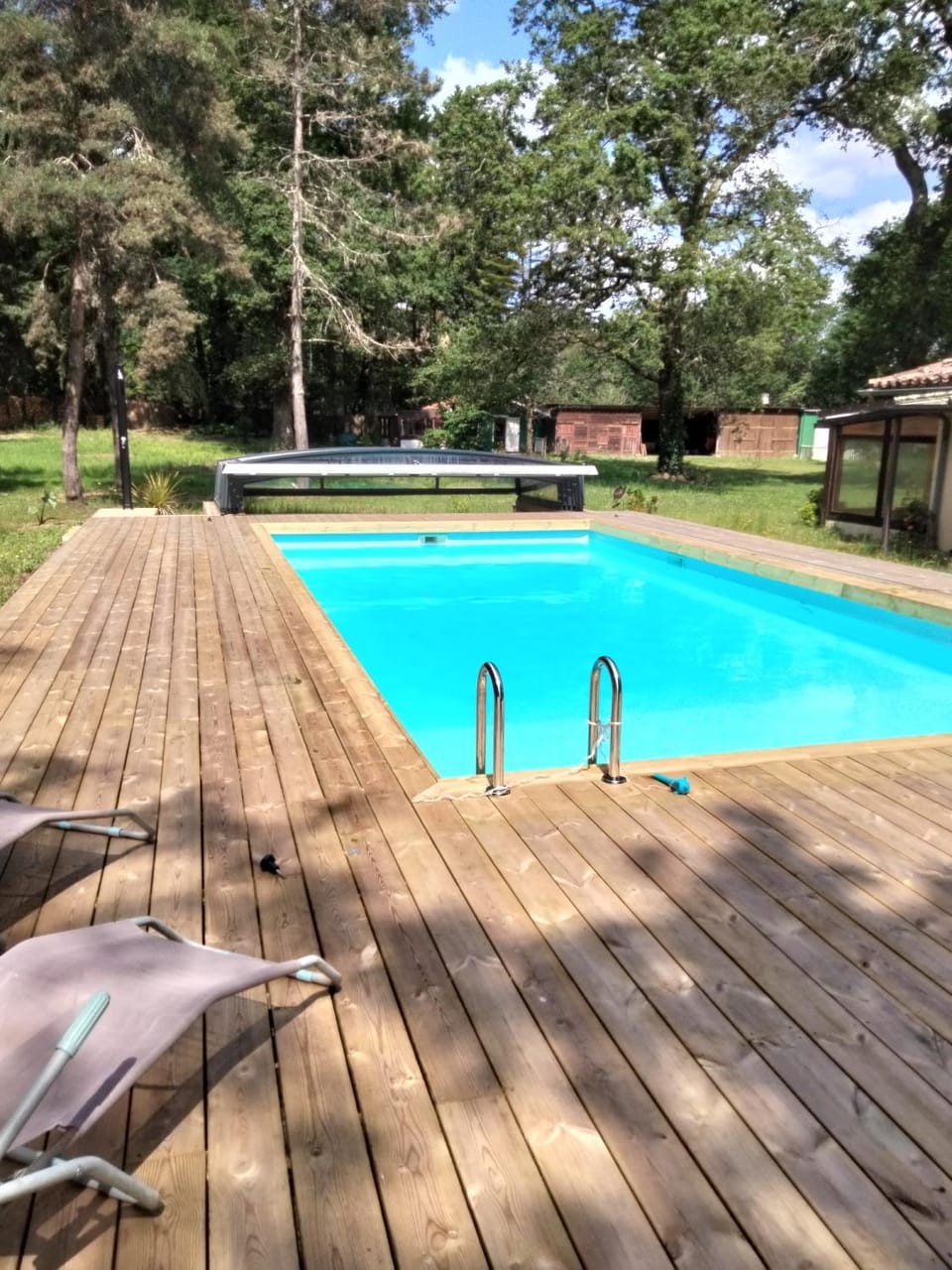 Day, Balcony/Terrace, Pool view, Swimming pool, sunbed