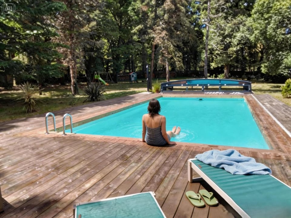 Summer, Pool view, Swimming pool