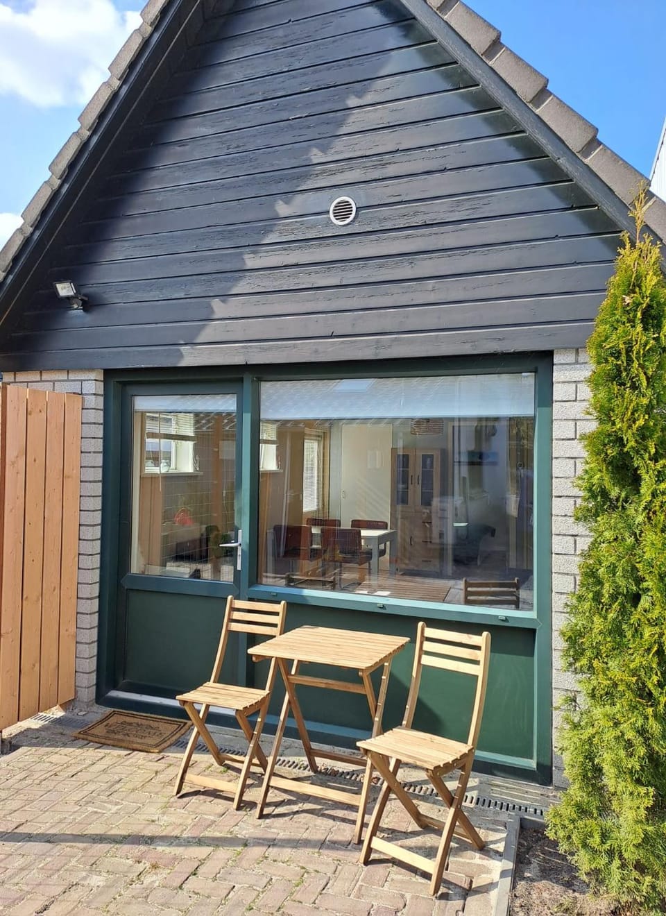 Property building, Patio