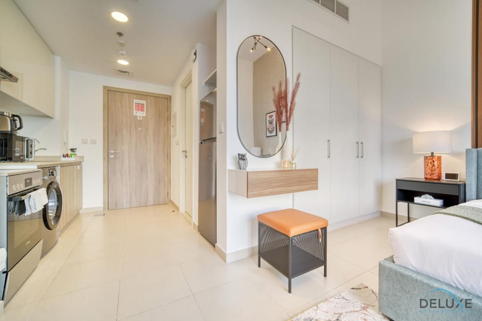 Bed, Kitchen or kitchenette, Bedroom, minibar, pet friendly, stove