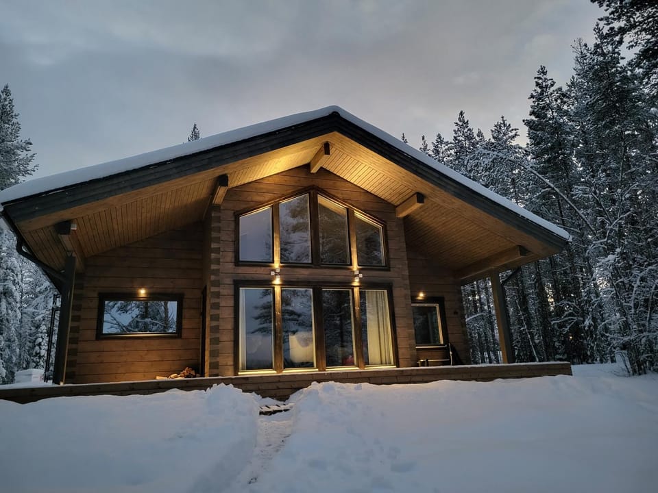 Property building, Day, Natural landscape, Winter