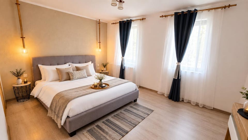Bed, Bedroom