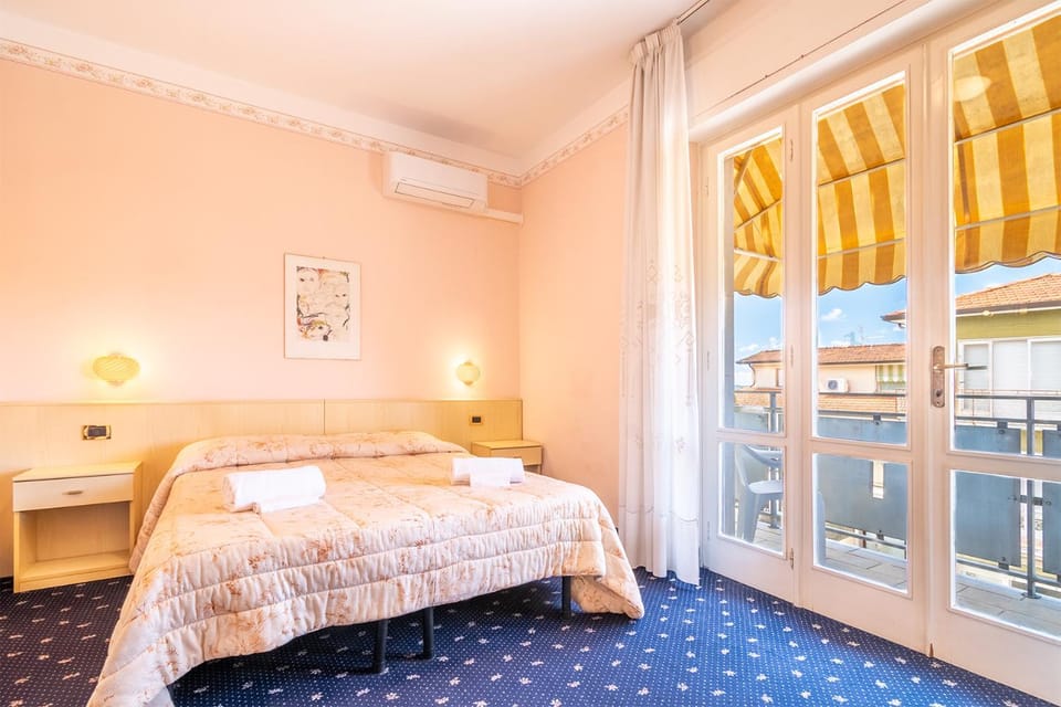 Bed, Balcony/Terrace, Photo of the whole room, Bedroom, air conditioner