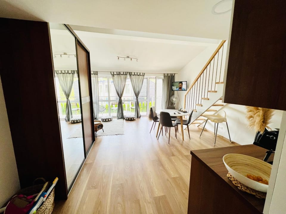 PRIVATŪS LOFTO APARTAMENTAI ŠALIA KOPŲ IR DVIRAČIŲ TAKO Apartment in Palanga