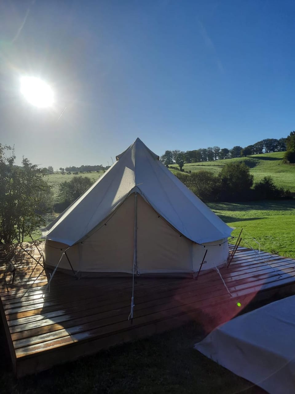 Le Bunker du Houyeux Luxury tent in Belgium
