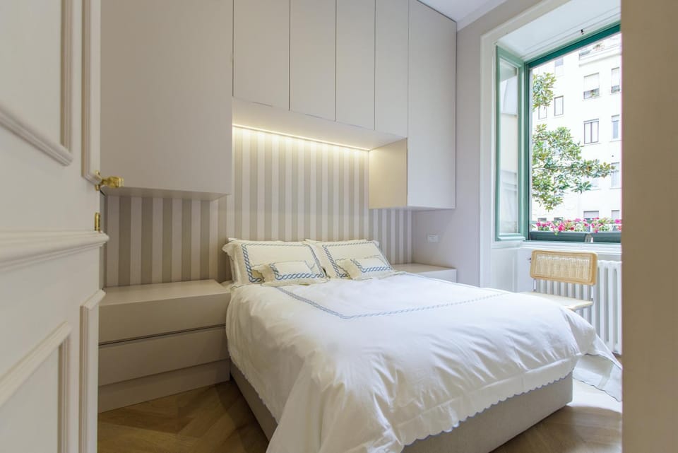 Bed, Photo of the whole room, Bedroom, wardrobe
