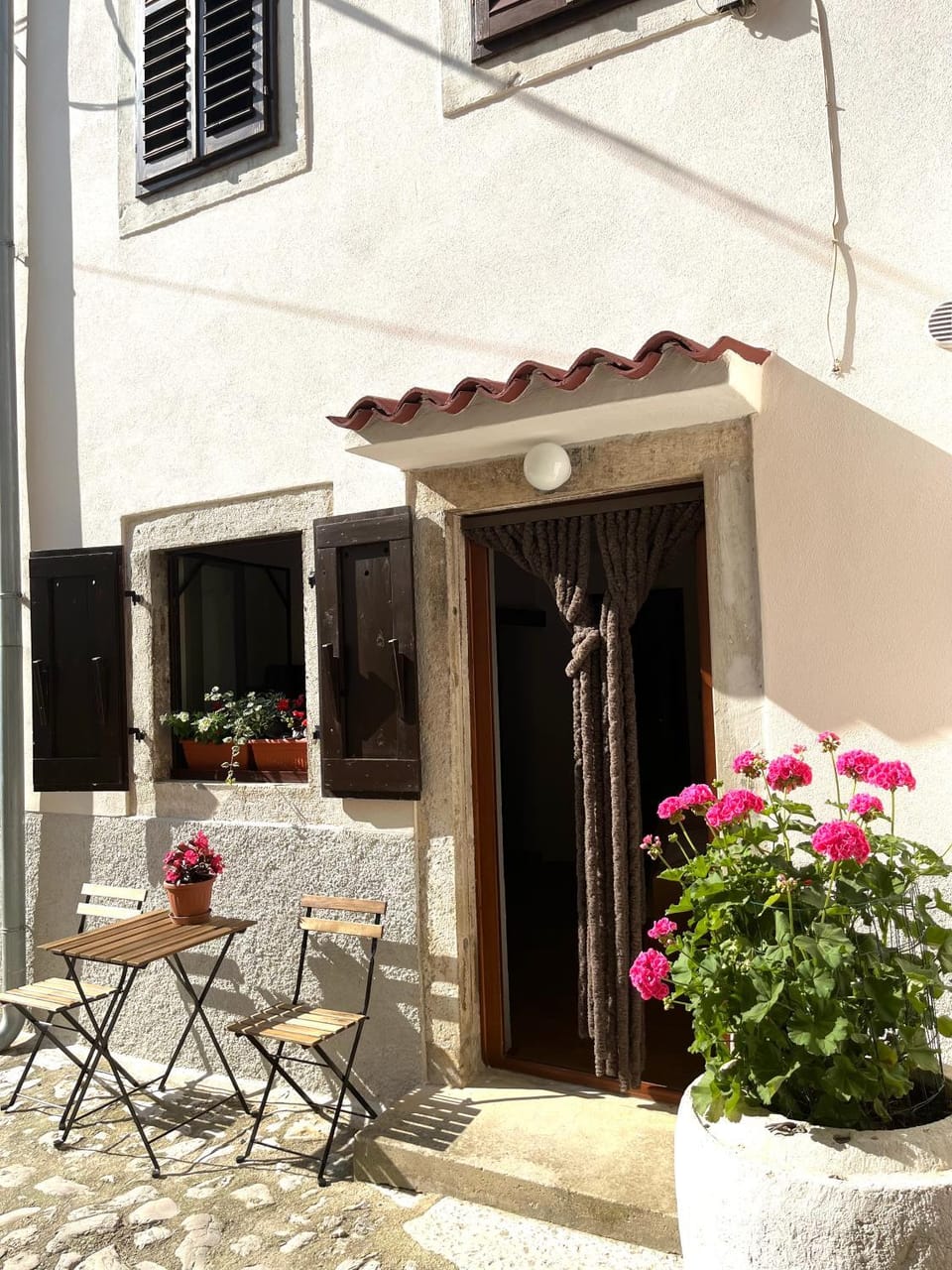 Property building, Patio
