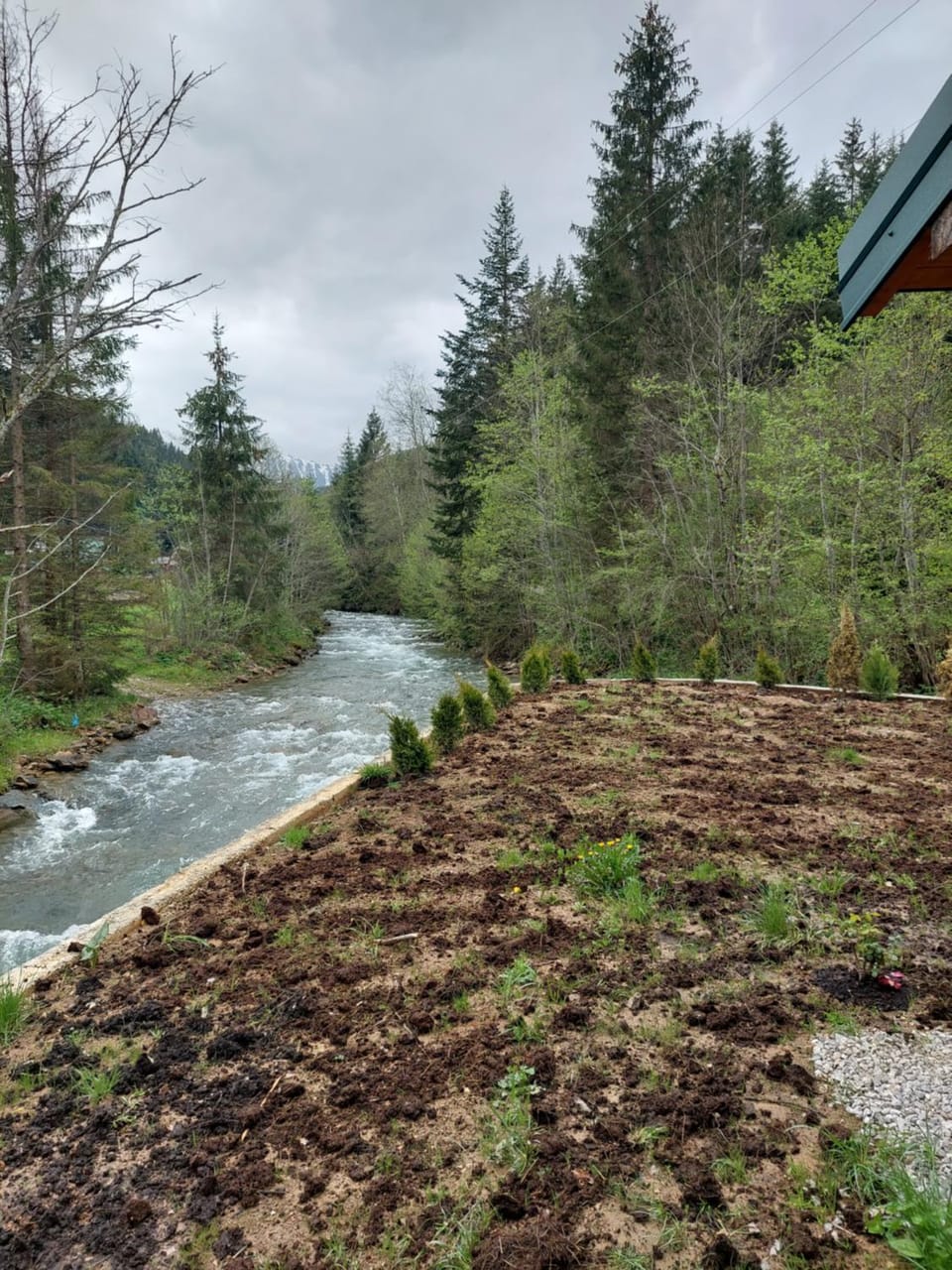 Natural landscape, Mountain view, River view
