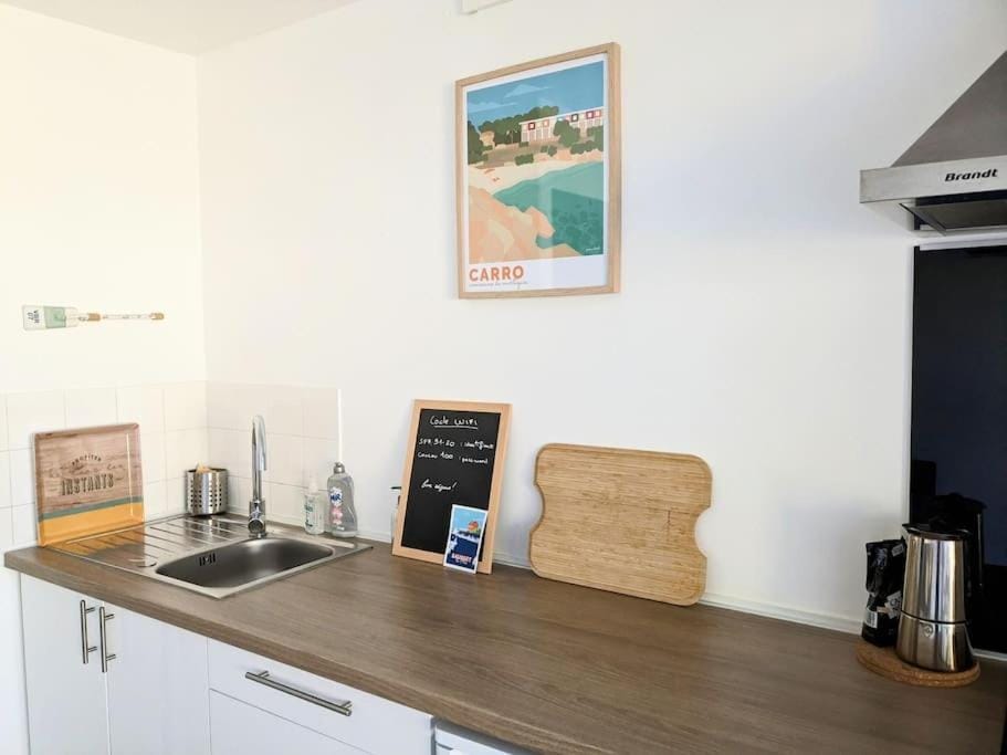 Sausset-les-pins, T2 bord de mer Apartment in Sausset-les-Pins
