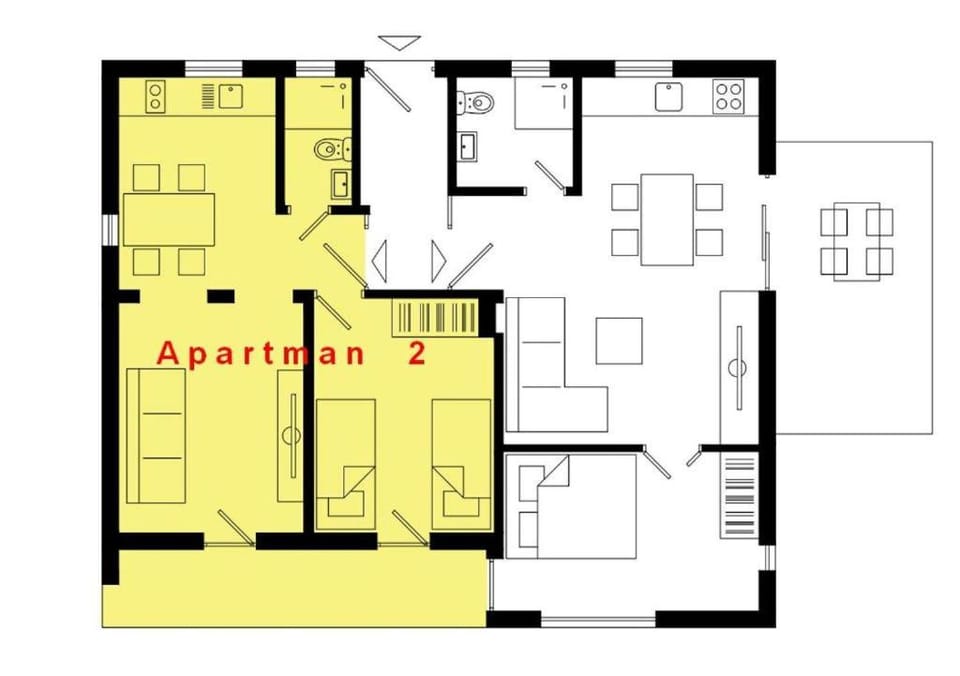 Apartmani Stanislav Apartment in Budva Municipality