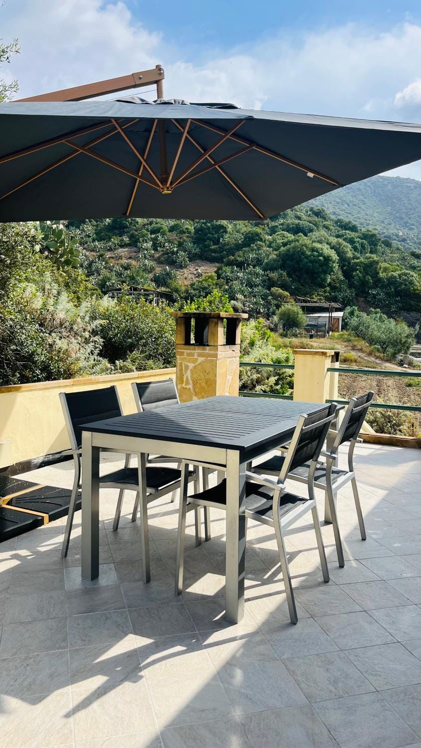 Property building, Natural landscape, View (from property/room), Balcony/Terrace