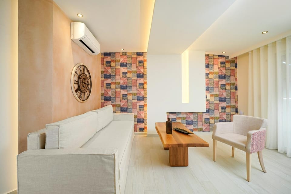 Living room, Seating area, air conditioner