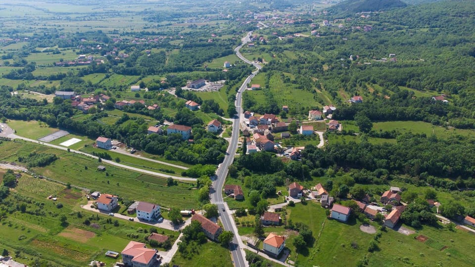 Natural landscape, Bird's eye view, City view, Mountain view
