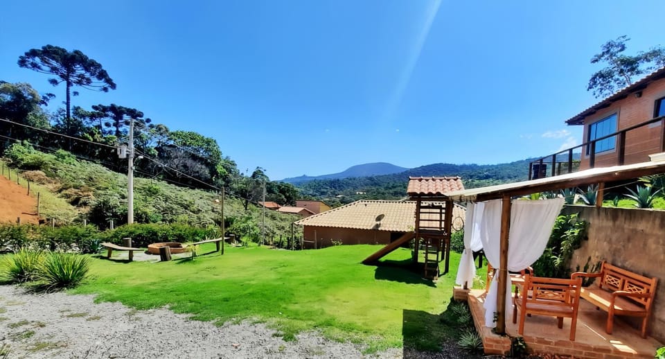 Day, Natural landscape, Children play ground, Garden, Garden view, Mountain view