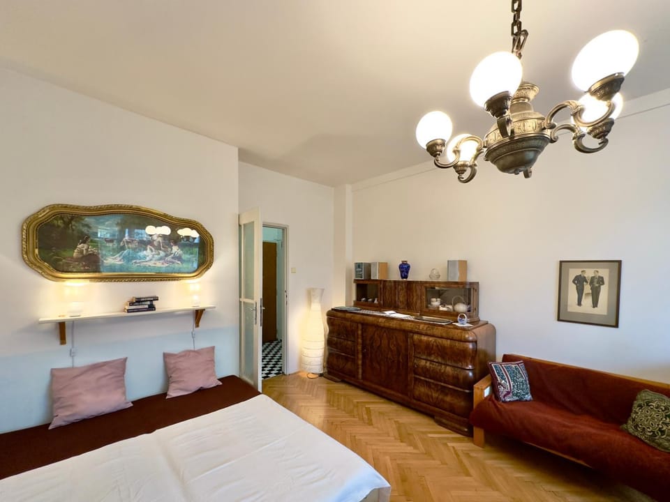 Apartment Sedlčanská - You Will Save Money Here - equipped with antique furniture Apartment in Prague