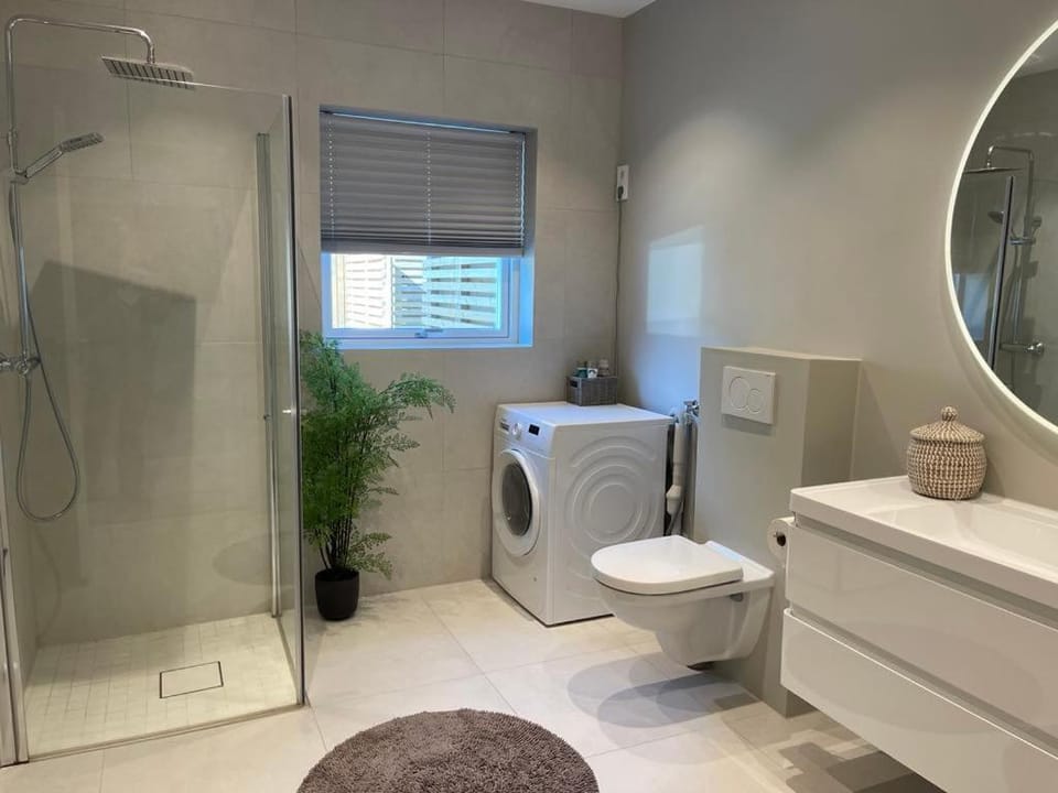 Shower, Bathroom, washing machine