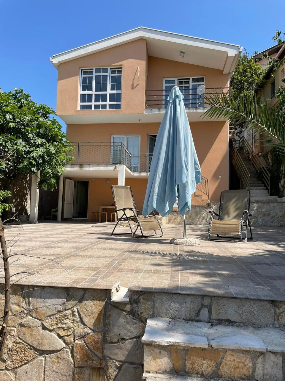 Property building, Patio