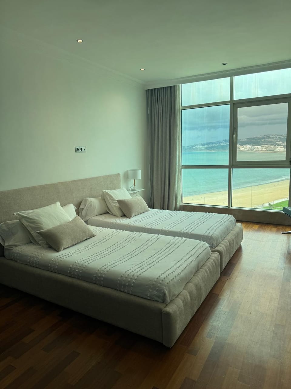 Bed, Bedroom, Sea view, wardrobe