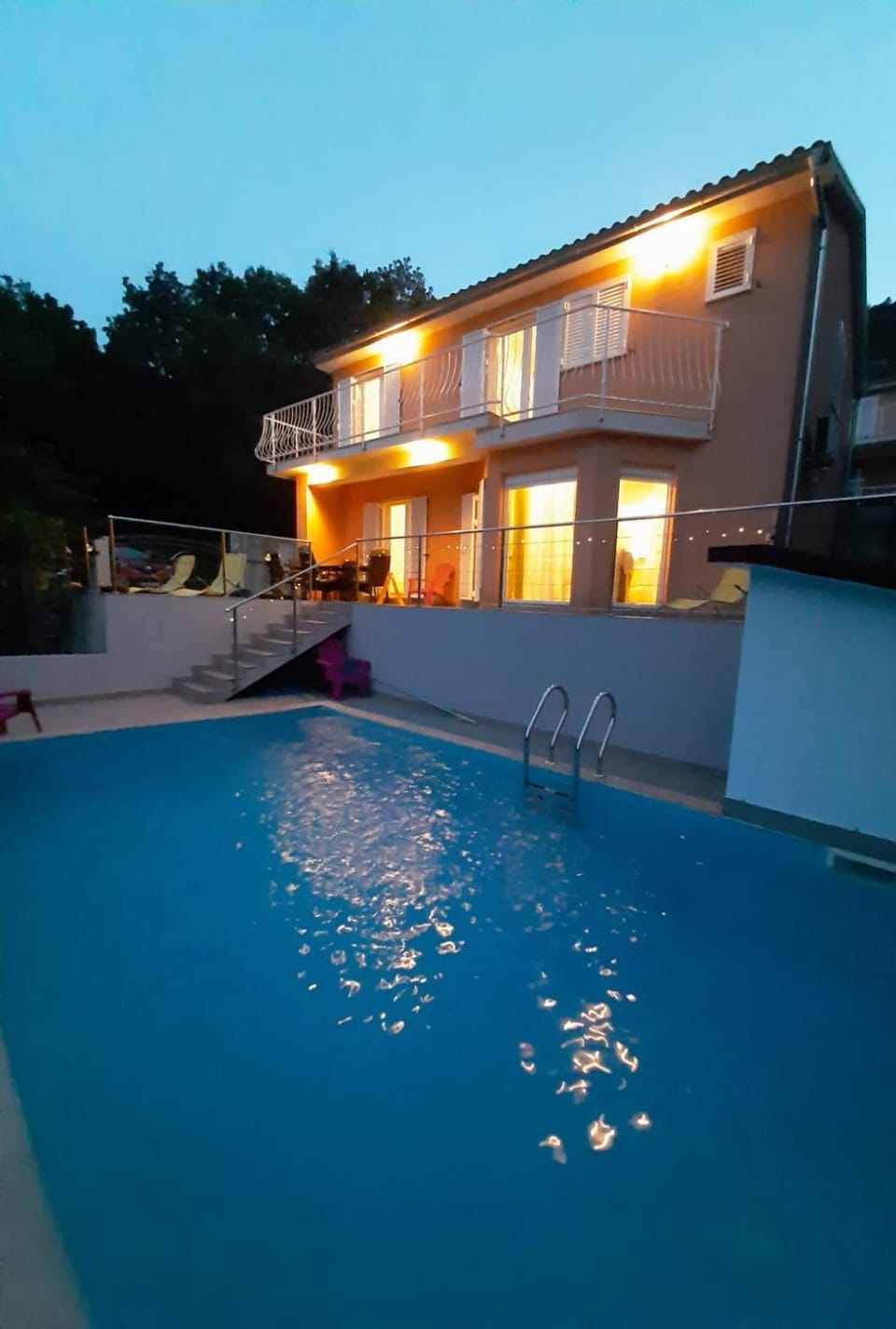 Property building, Pool view, Swimming pool