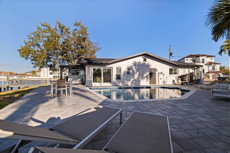 Waterfront Home with Heated Pool 2 Miles from Beaches Villa in Gulfport