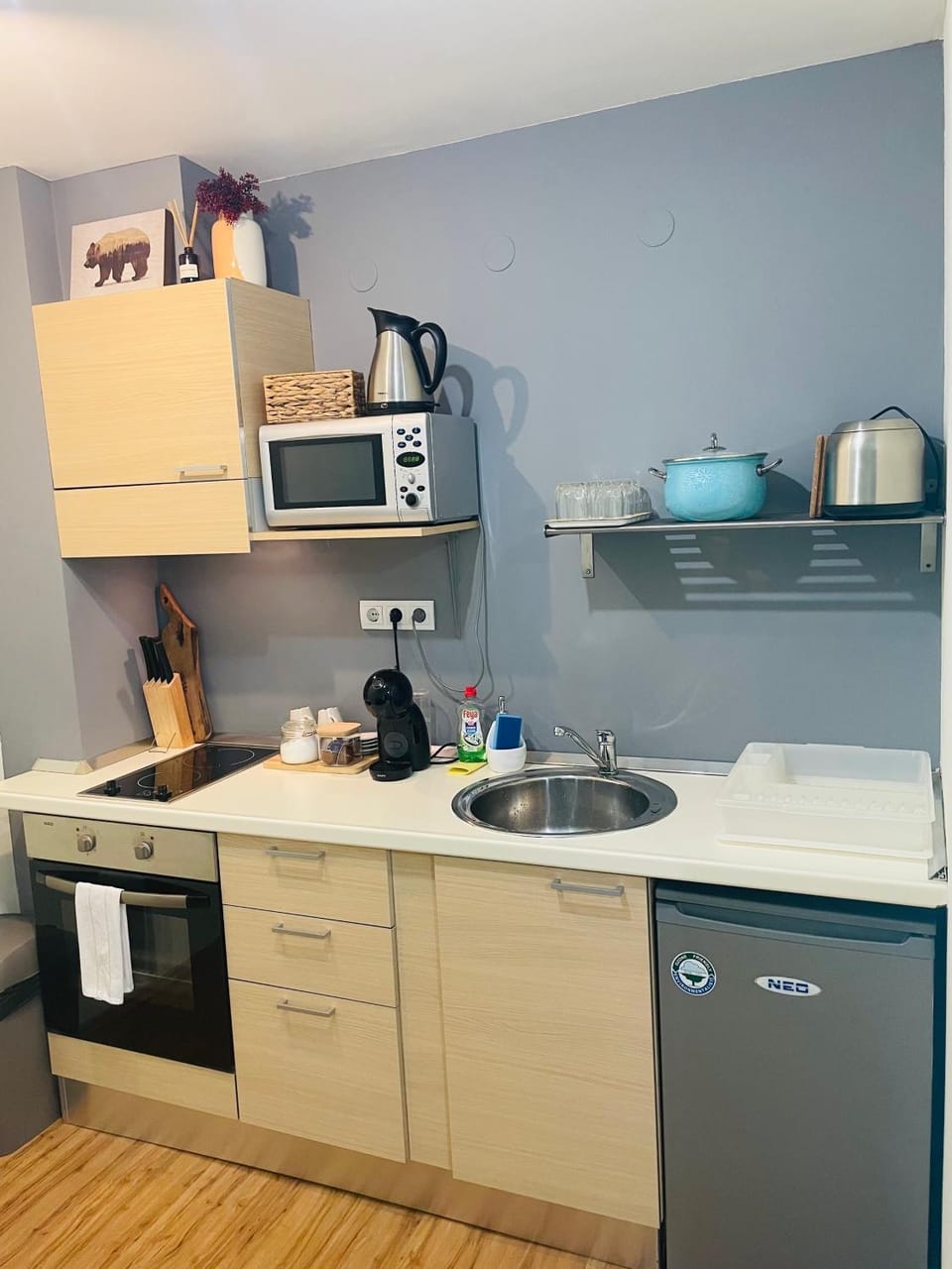 Kitchen or kitchenette, kitchen