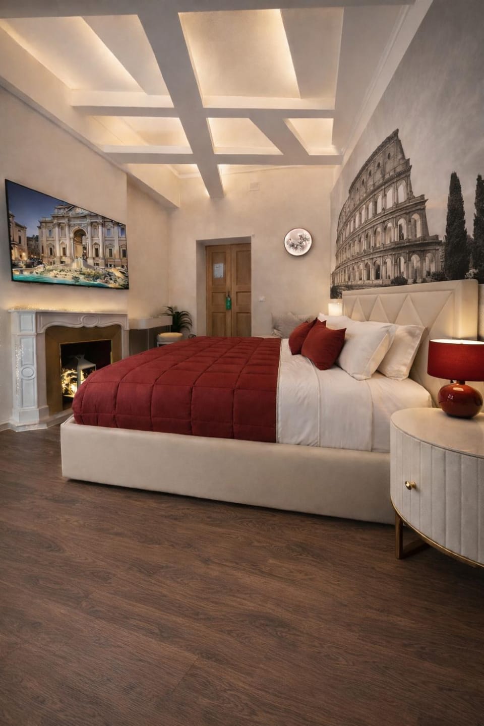 Photo of the whole room, Bedroom