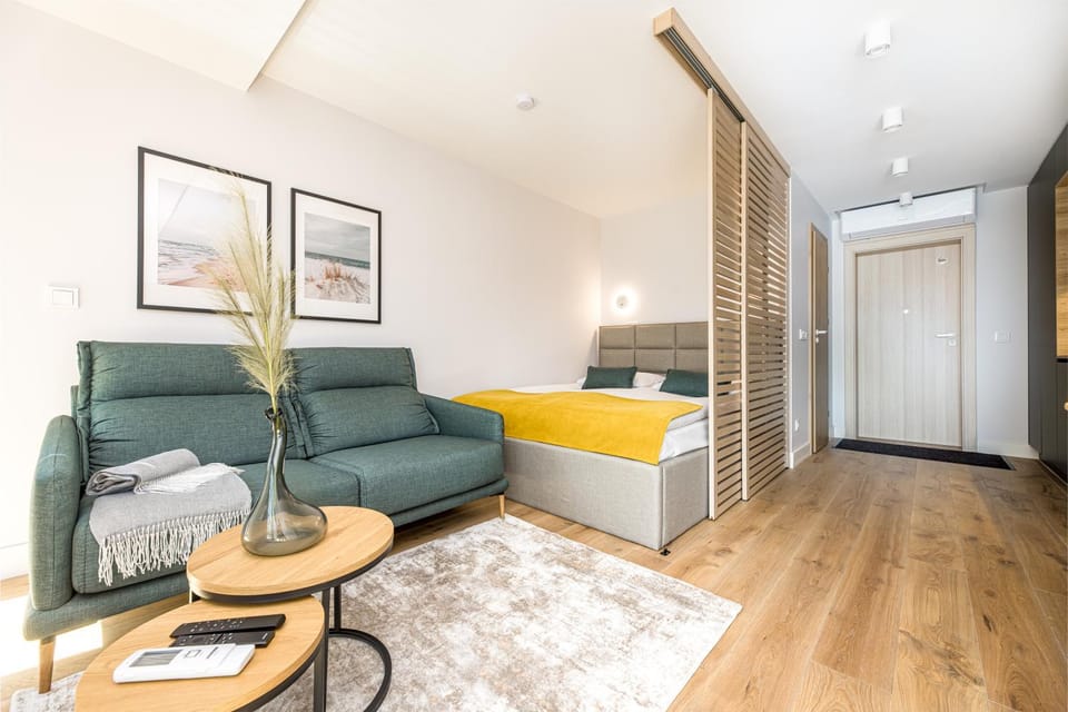 Bed, Living room, Photo of the whole room, Seating area, Bedroom, air conditioner