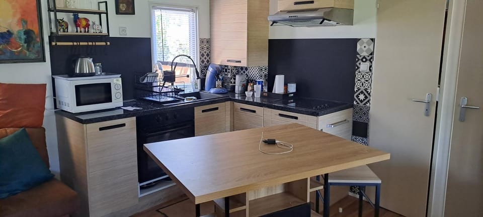 Kitchen or kitchenette, Dining area, oven, stove