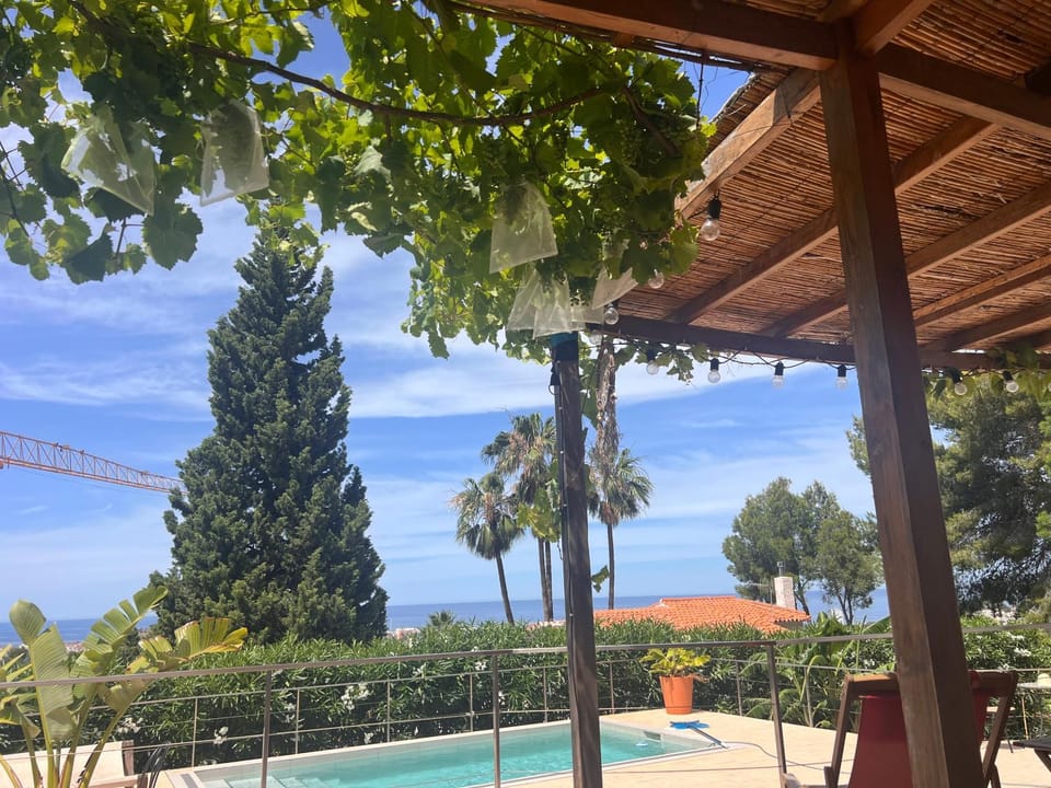 House with swimming pool and amazing sea and mountain views in Montgó, Denia House in Marina Alta