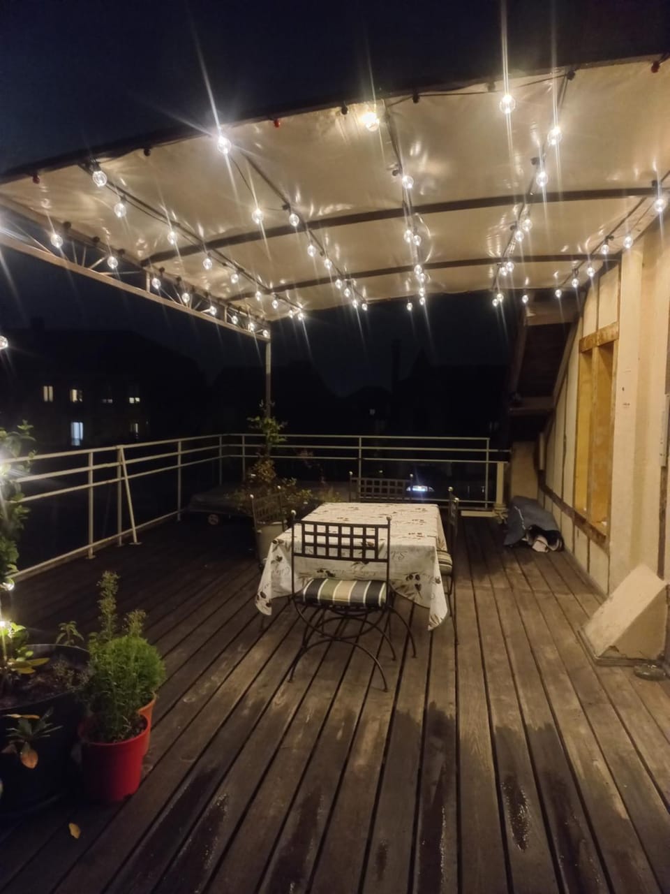 Patio, Night, View (from property/room), Balcony/Terrace