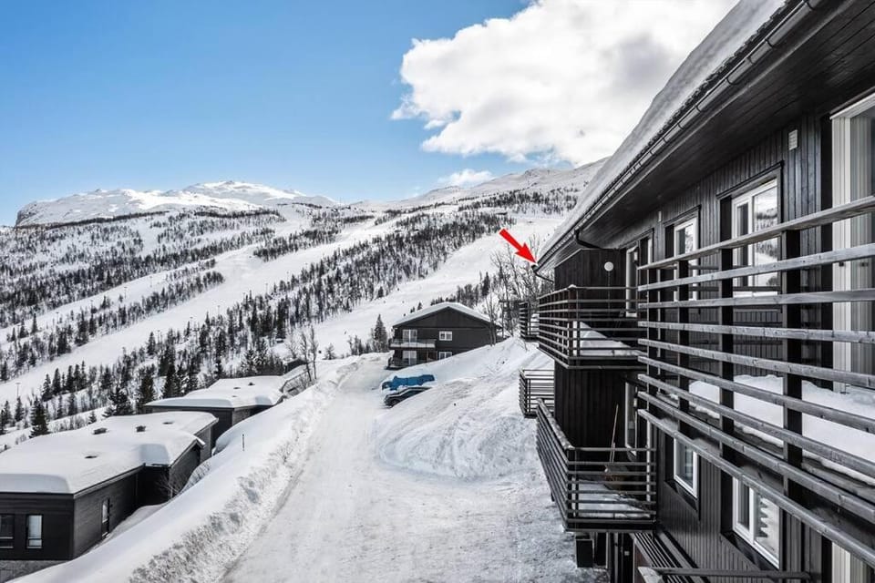 Property building, Neighbourhood, Natural landscape, Winter