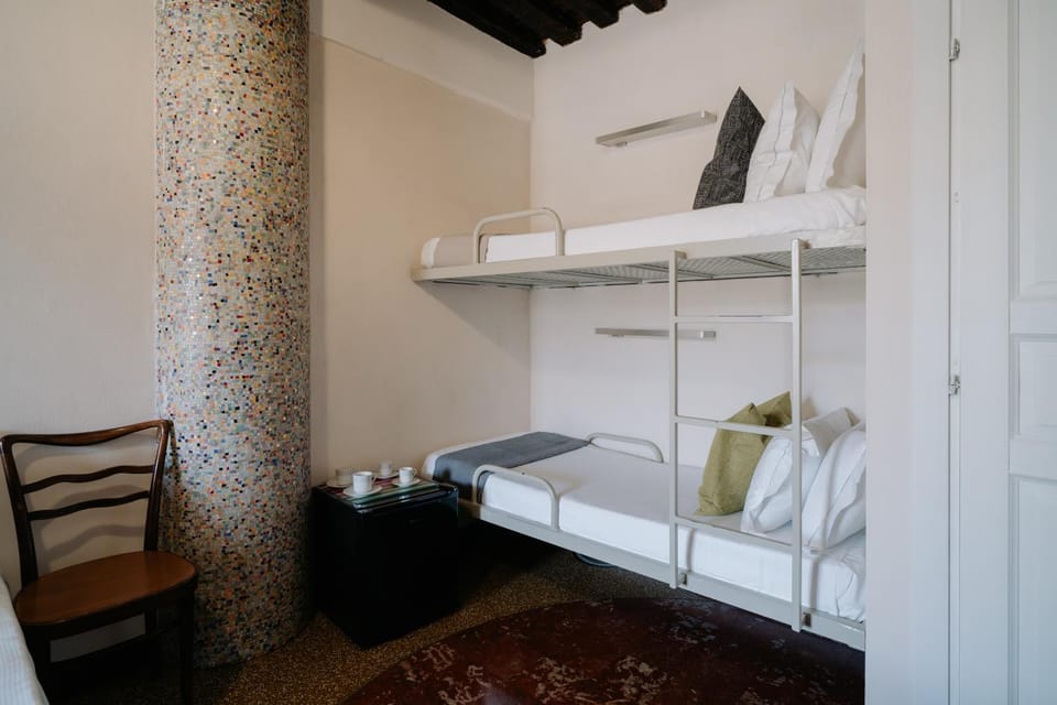 Photo of the whole room, Bedroom, bunk bed