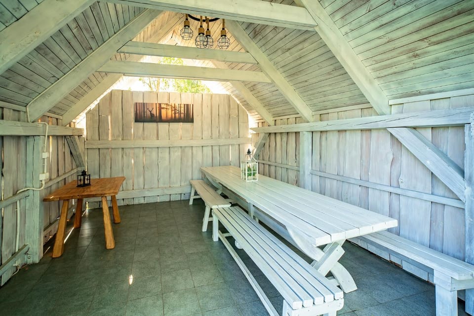 Domki w lasku House in Pomeranian Voivodeship